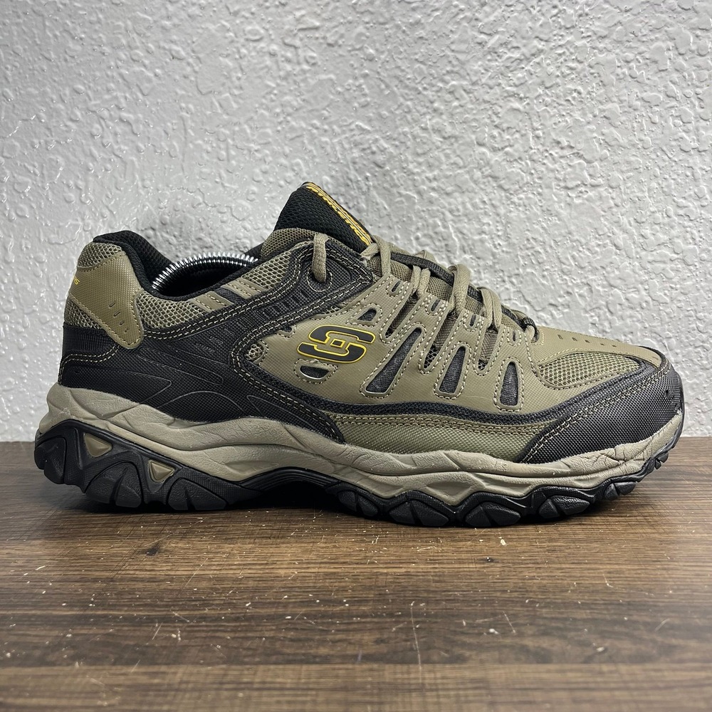 Skechers After Burn M.Fit Men's Green Shoes - Men's Size 10.5